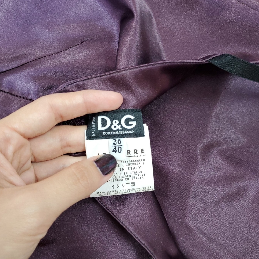 D & G Purple Dress - Picture 6 of 11